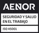 Sello AENOR_seguridad_salud_trabajo_ISO45001_NEG_POS
